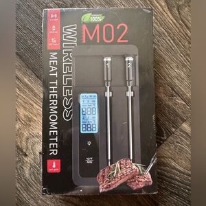 Wireless Meat Thermometer - Black